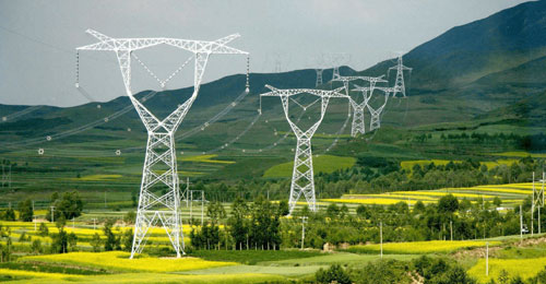 国家电网变电站及配电网络